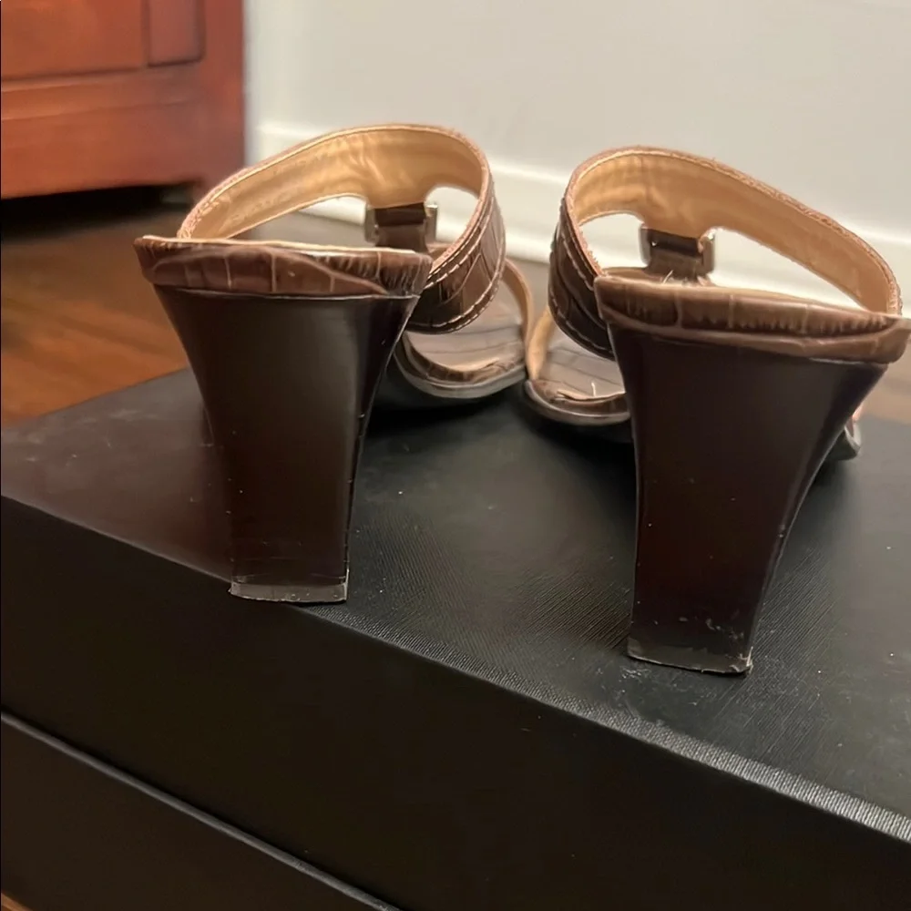 Franco Sarto Brown Women's Sandals